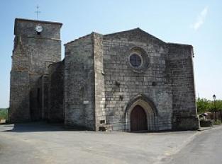 L'église de Puybelliard